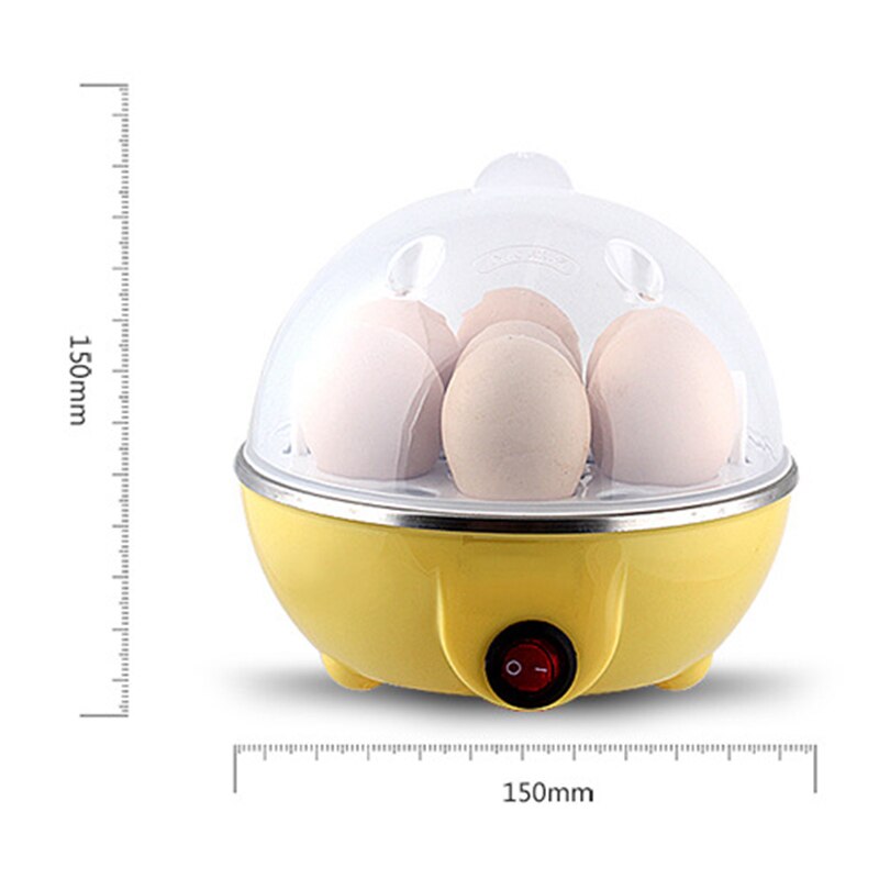 Electric Rapid Egg Cooker Food Steamer Boiler Rapid Heating Boiled Egg Steamer Pan Cooking Tool Kitchenware 7 Eggs Capacity