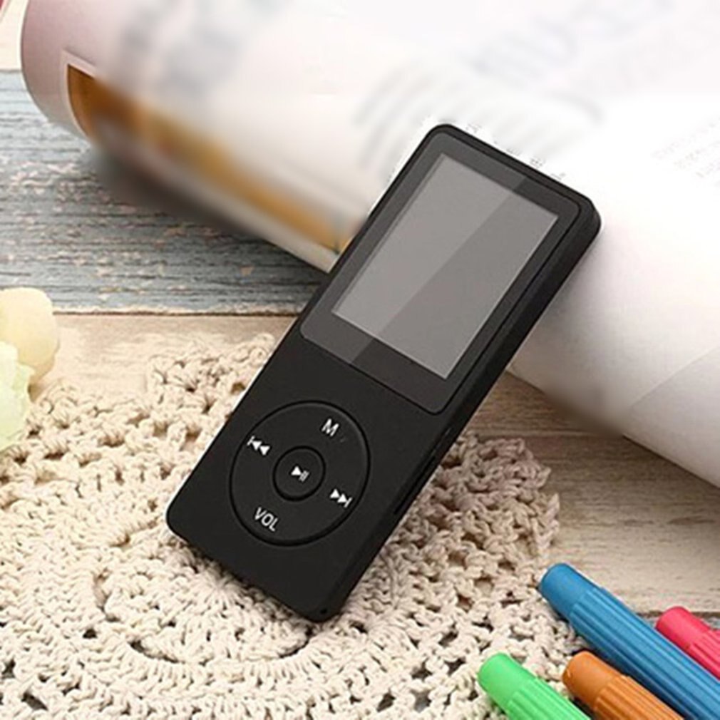 Portable MP3 Player With LCD Screen FM Radio Video Hifi Player Movies E-books Music Players With Built-in Microphone: Default Title