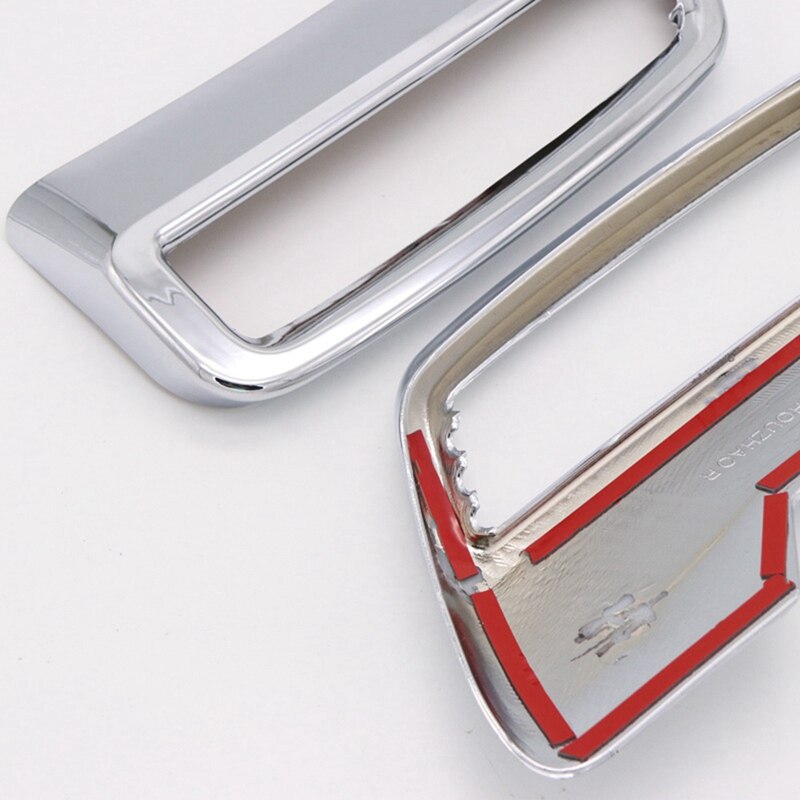 1Pair Chrome Rear Exhaust Pipe Muffler Cover Decor Trim Exhaust Pipe Tail Cover For Peugeot 3008 4008 5008