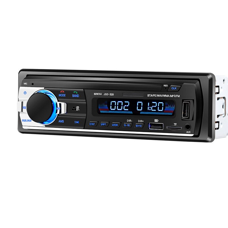 1 din bilradio bilstereo fm bluetooth  mp3 lydspiller bluetooth mobil handsfree usb / sd bilstereo radio instrumentpanel au