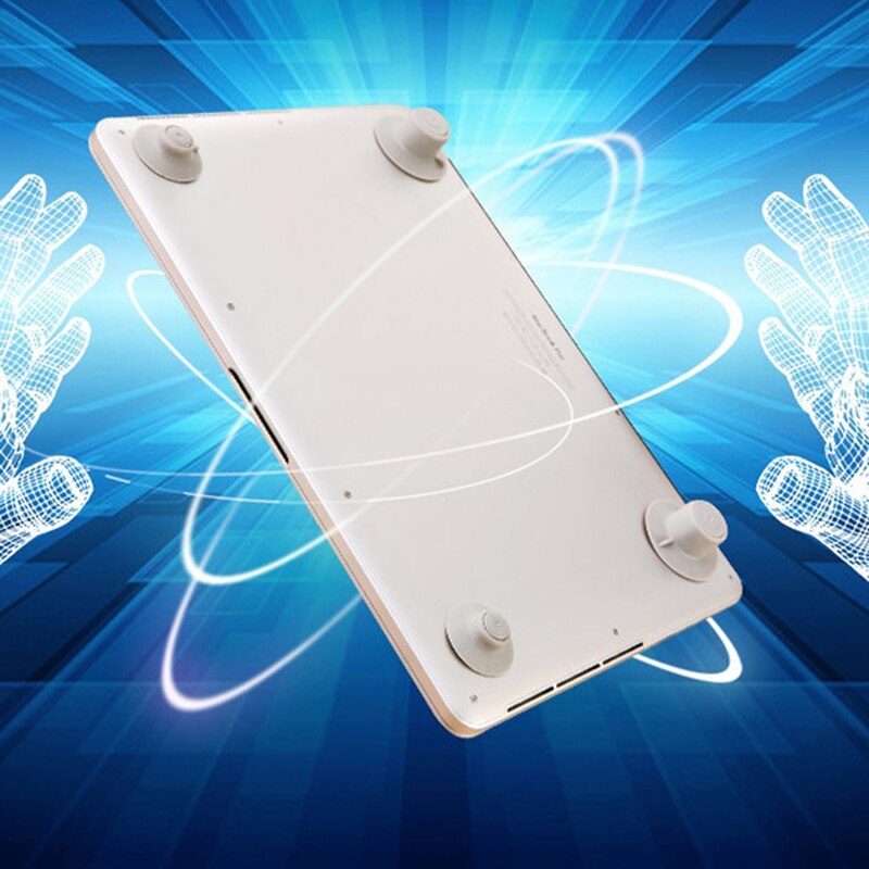 4 Pcs/lot Notebook Accessory Laptop Heat Reduction Pad Cooling Feet Stand Holder Desk Set Stationery Office Accessories Supplies