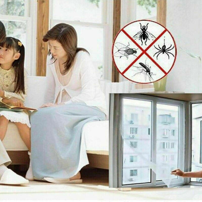 Myg insekt vindue netnet til døre vinduer flyve skærm gardinet