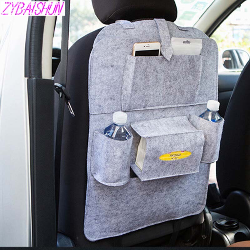 Car Rear Seat Storage Box Multi-pocket Storage Bag for Porsche 911 918/Cayenne/Macan/Macan S/Panamera/Cayman/Carrera/Boxster