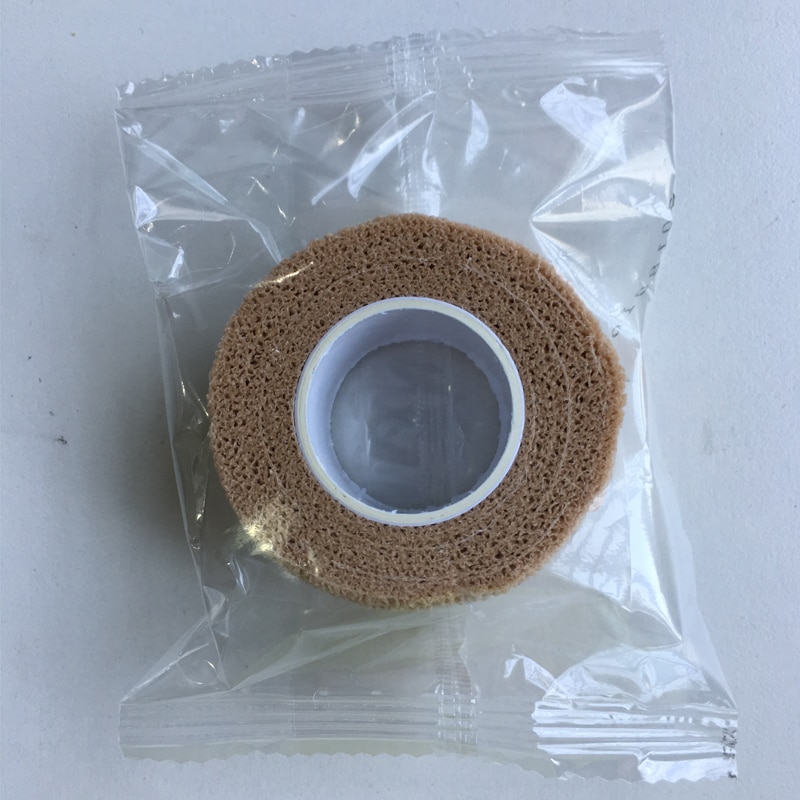 Macure Tape 10 ROLL 2.5cm x 4.5m Coban Elastic Self-Adherent Wrap Bandage Latex Free Tender Tape Finger Tape