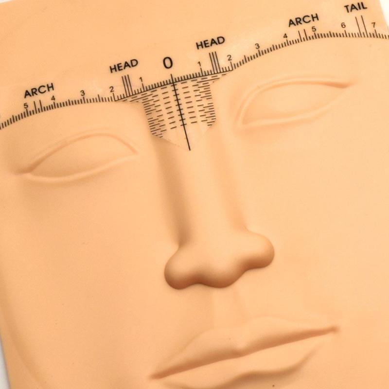 100 Stück Augenbrauen-Schablonen Aufkleber – Wiederverwendbare Lineale Für Perfekte Brauen-Form