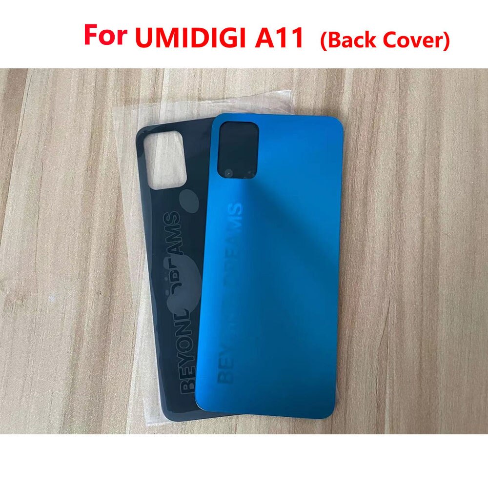 Voor Umidigi A11 Batterij Cover Terug Glas Cover Voor Umidigi A11 Back Cover Glas Achterpaneel Beschermende Shell