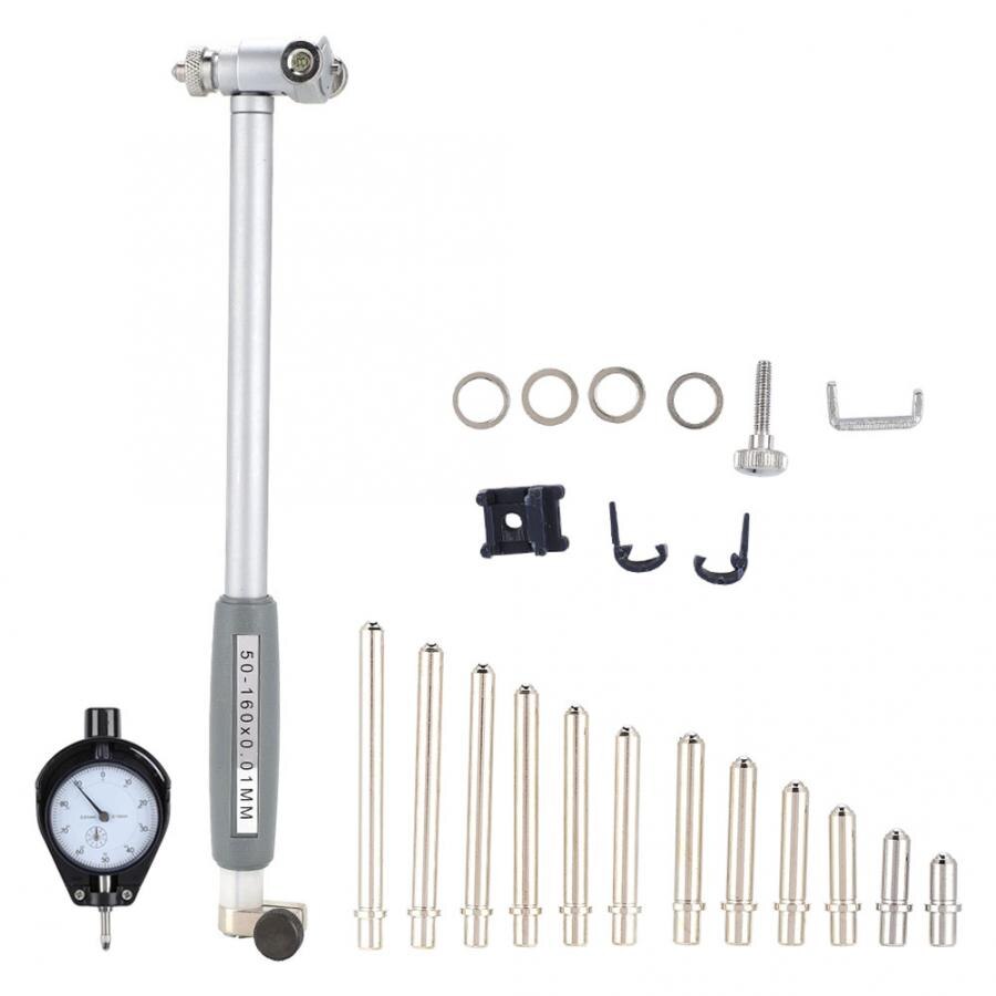 Dial Indicator Digital Internal Diameter Gauge Aluminum Alloy High Accuracy Measurement Tool 50-160mm Reloj Comparador