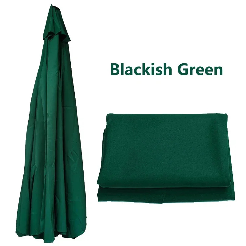 Austauschbares Sonnenschirm-oben-Tuch für Garten, Terrasse, Baldachin, Sonnenschirm-Abdeckung, Schatten, regenfestes Bananen-Regenschirm-Tuch, 2/2,3/2,5/2,7/3/3,5 m: 2*2.6 / verrotten