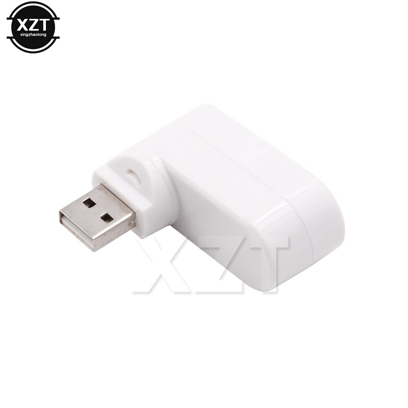 1pcs Mini USB 2.0 Hub 4 Ports Rotate Cable USB Splitter Hubs Adapter Cable High Speed Portable data transmission