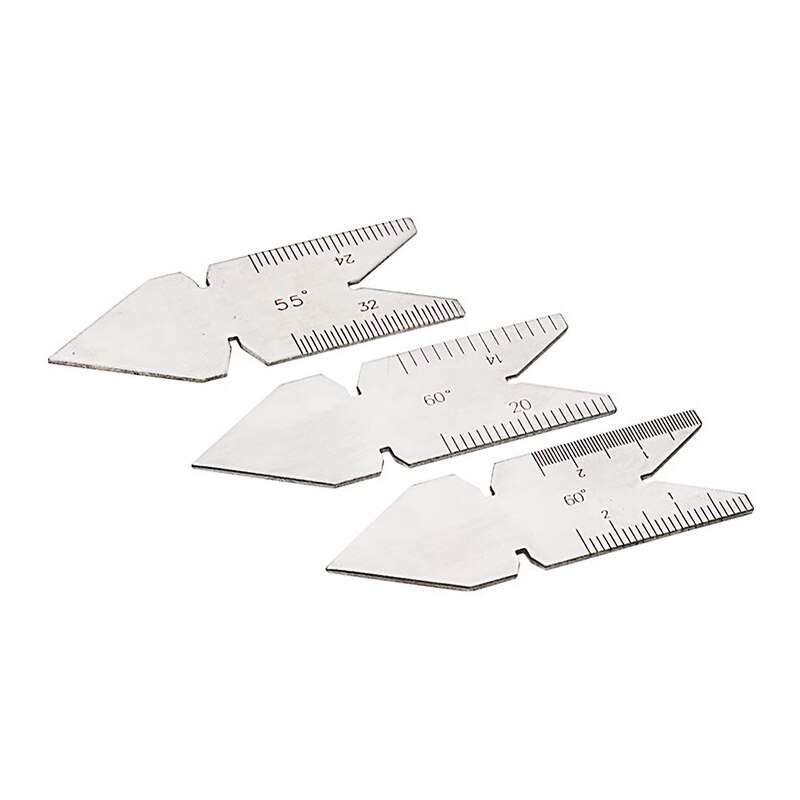 60 stopni 55 stopni Cal metryczny gwint poziom miernik Center miernik tokarka pomiarowa narzędzie 2 sztuk/partia