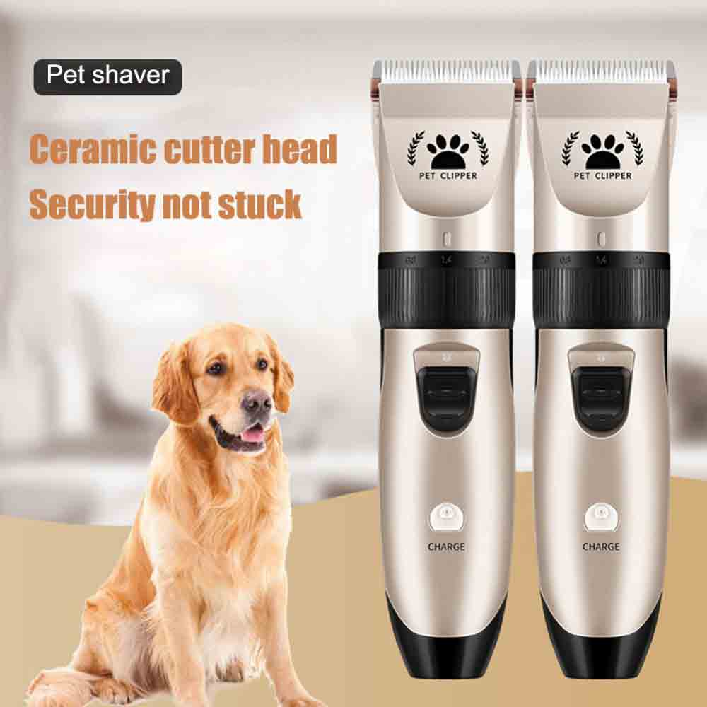 Electric Pet Dog Grooming Clippers Cordless Pet Hair Shaver Grooming Trimmer Kit
