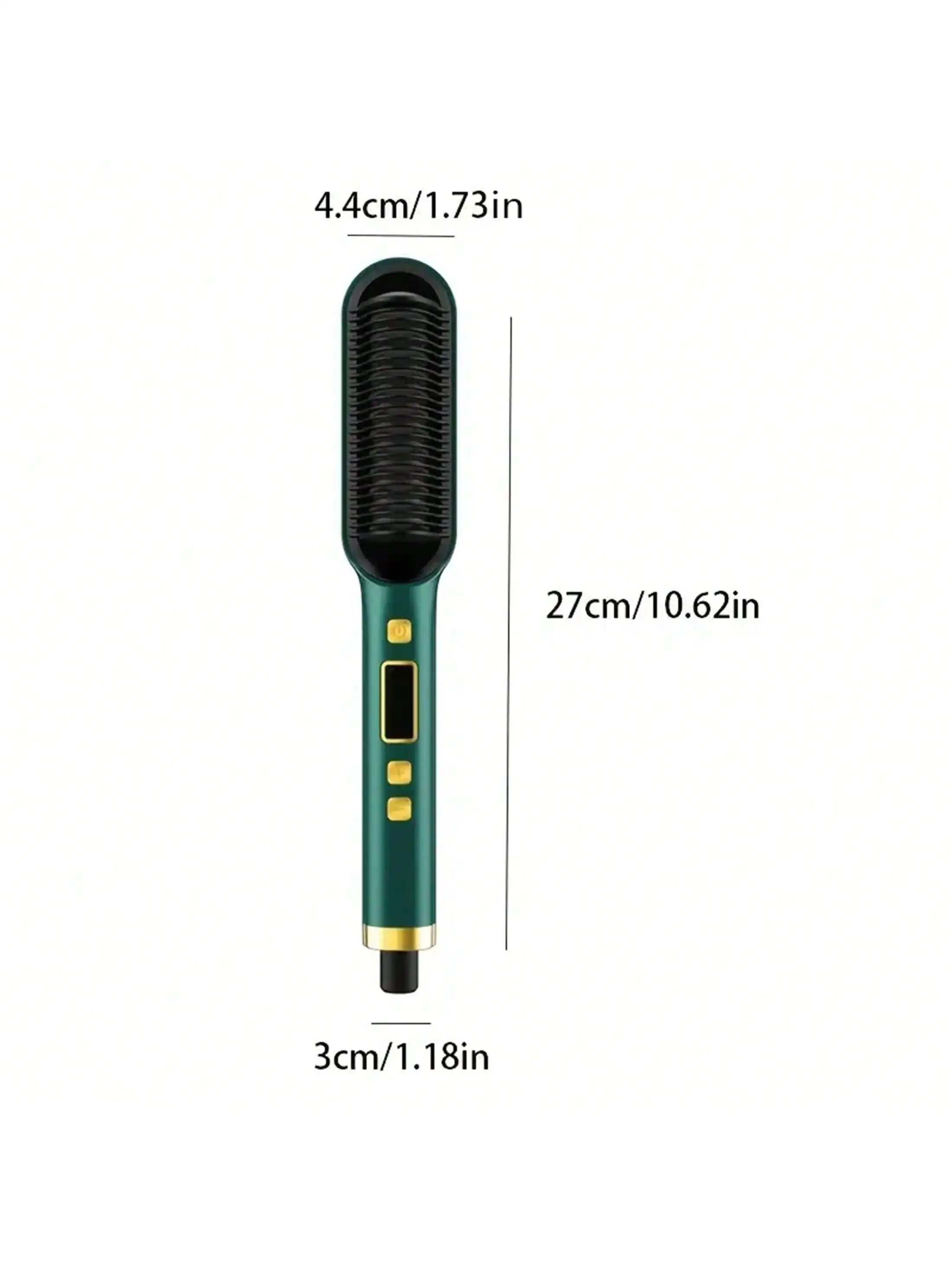 1 piece of straight hair comb, 2-in-1 electric straight hair curling styling tool, multifunctional straight hair straightener