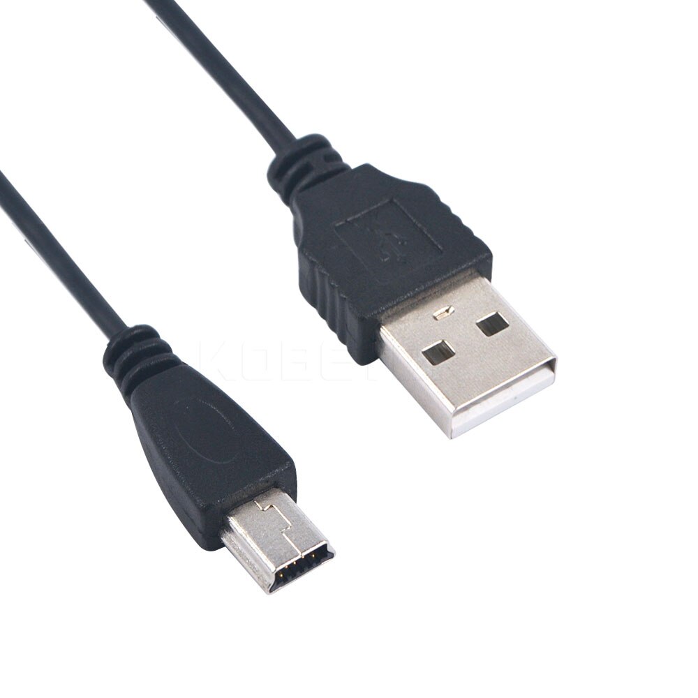 5 Pin Mini USB 2.0 Charge Data charger Cable Cord for MP3 Mp4 Digital Camera