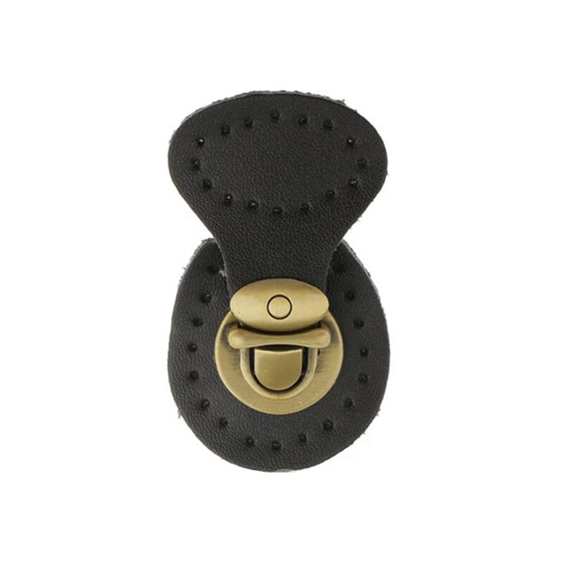 Fermeture de serrure de sac en cuir fait à la main, fermeture à bouton magnétique, boucles à pression pour bricolage sac à main bandoulière, fermoir de remplacement: 03