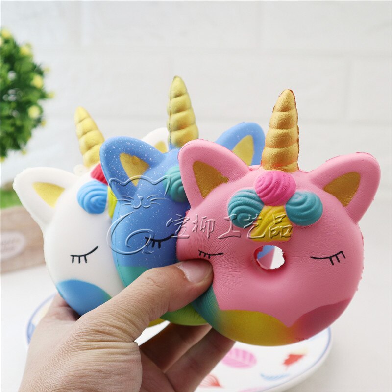 Neue Squishy Einhorn Pu Langsam Steigenden freundlicher Dekompression Lustige Spielzeug für