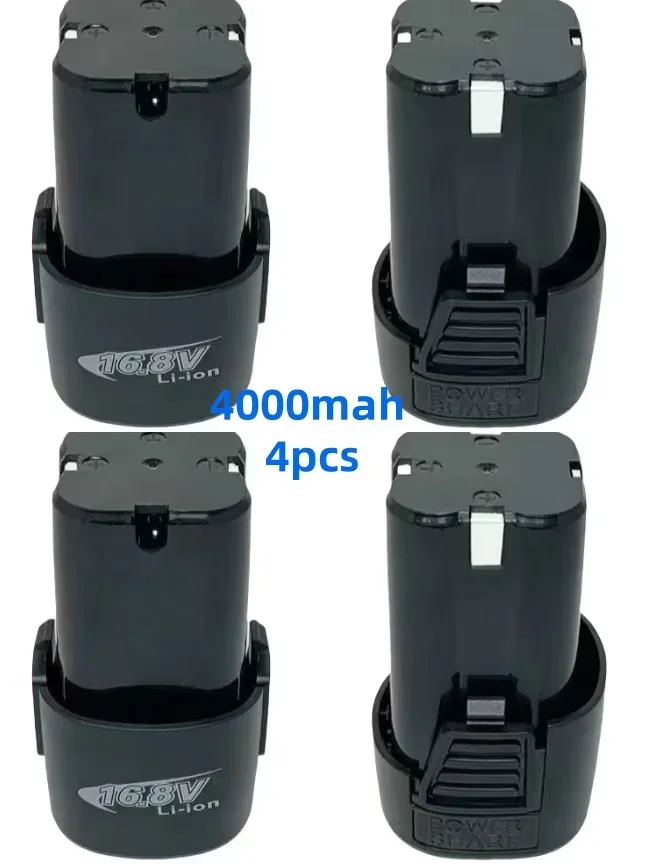 Batteria al litio universale da 16,8 V per utensili elettrici, cacciaviti elettrici e trapani elettrici Batteria multifunzione da 16,8 V 4,0 ah: Viola