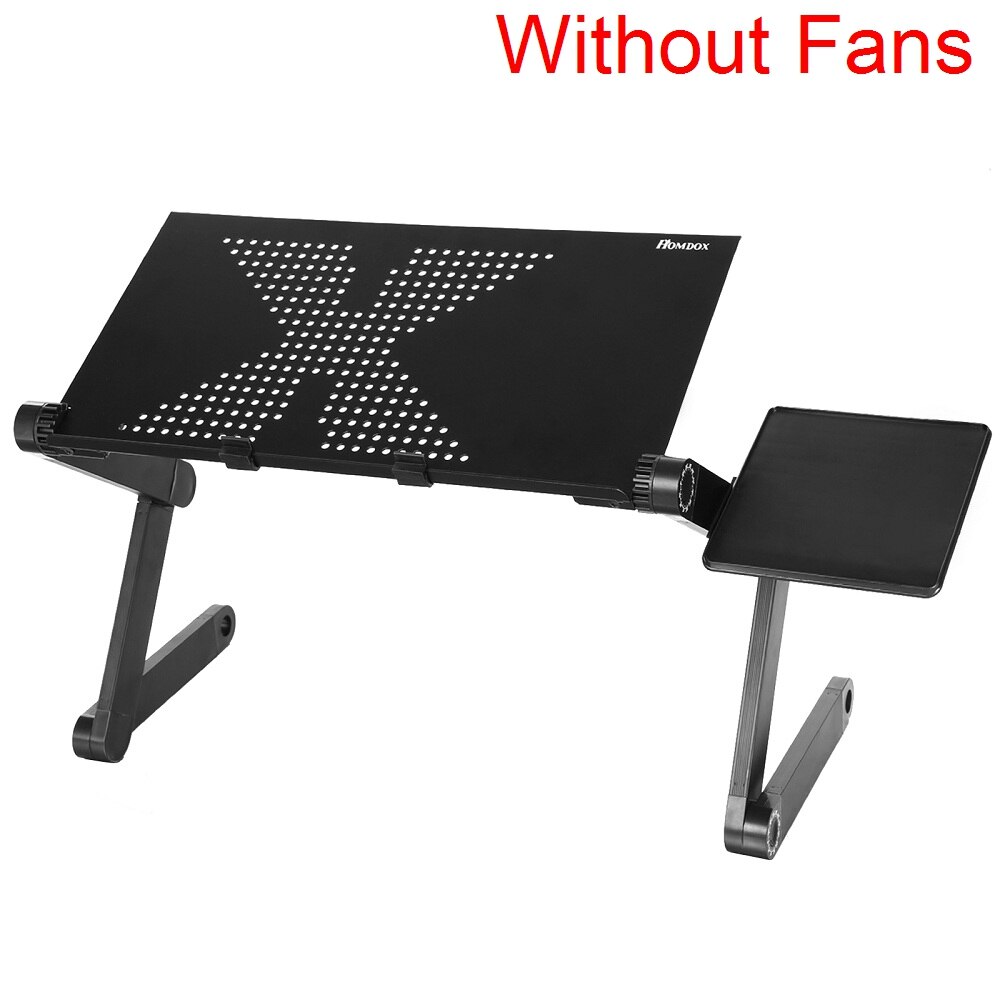 Homdox Computer Desk Portable Adjustable Foldable Laptop Notebook Lap PC Folding Desk Table Vented Stand Bed Tray N20*
