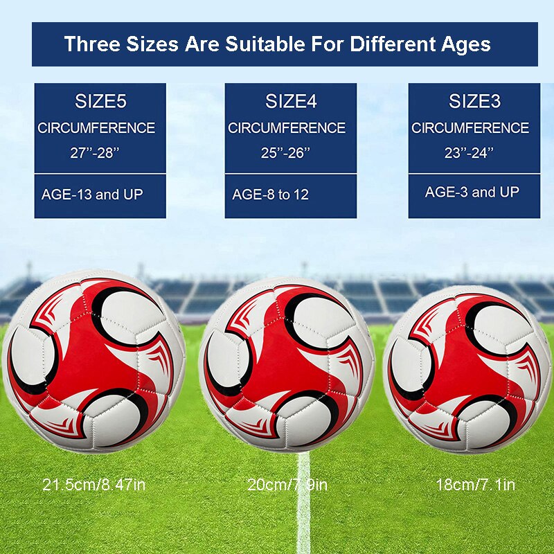 Soccer Ball Size 5 Size 4 Size 3 Football Sports Match Training League futbol foot ball