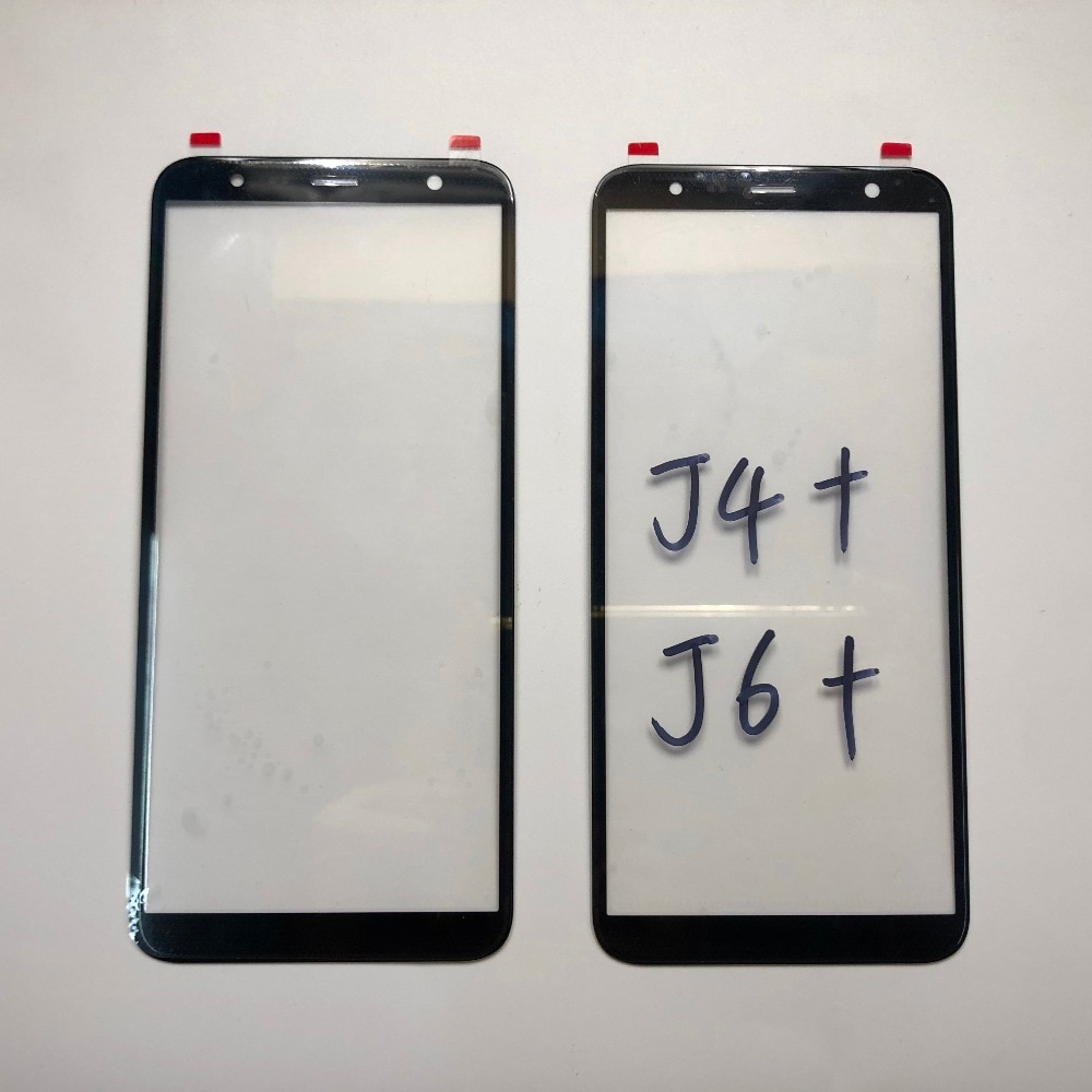 LCD Front Touch Screen Digitizer Outer Glass Lens Replacement for Samsung Galaxy J4 plus J6 plus J415 J415F Screen touch panel