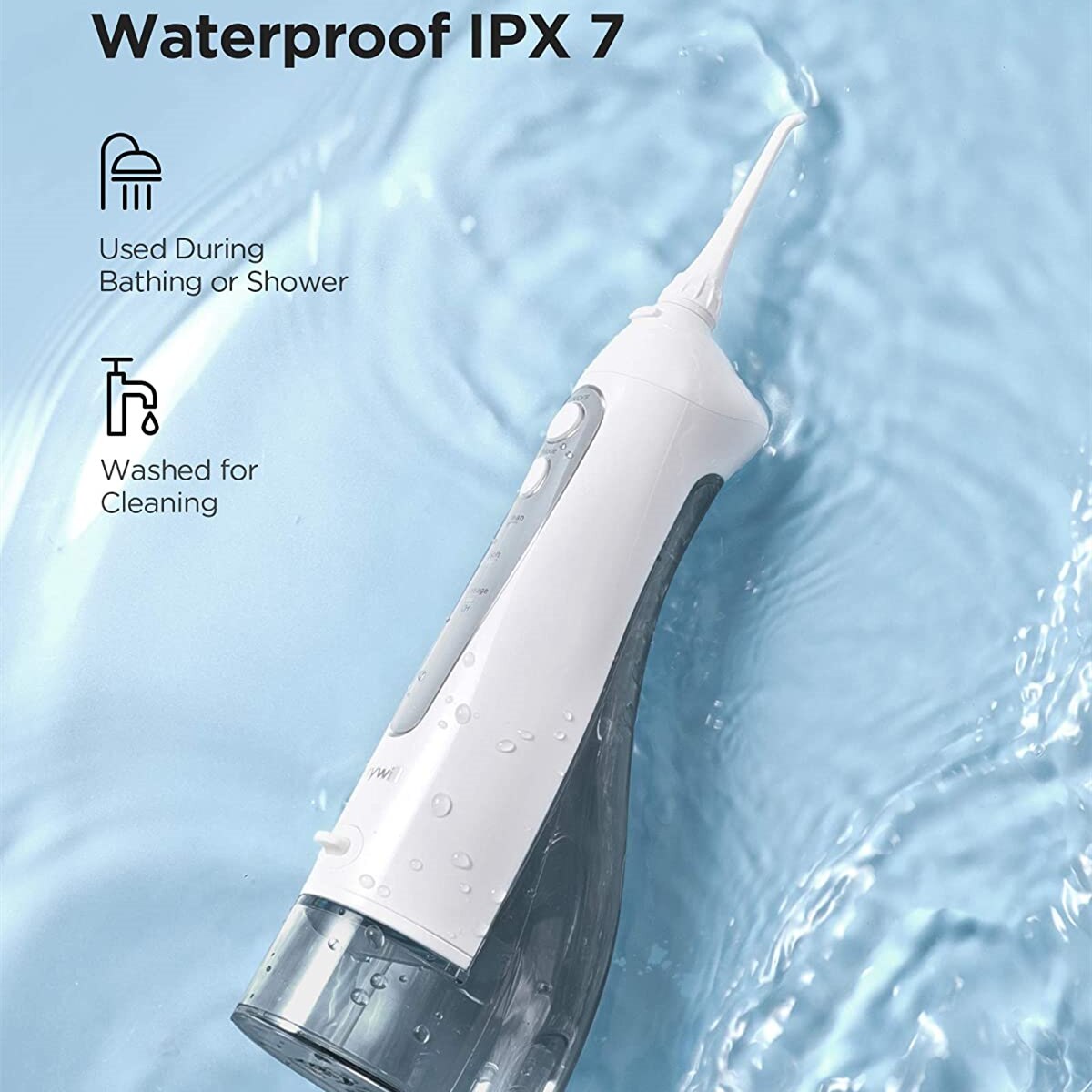Oral Irrigator Zahn Wasser Jet Wasser Flosser 3 Modi Große Wasser Panzer Tragbare Wasserdichte Elektrische Zähne Reiniger für Zähne