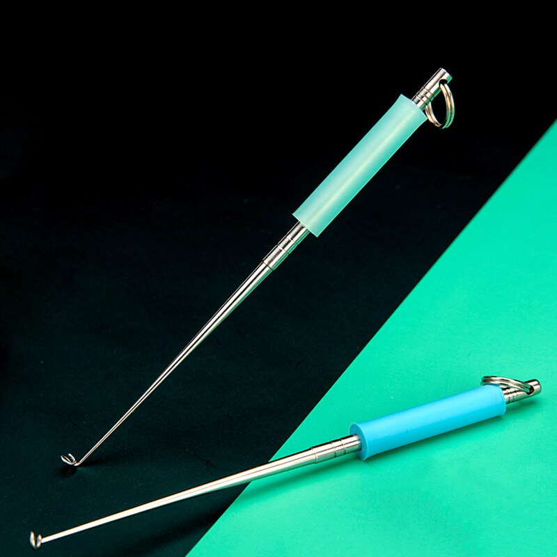 1pc 13cm Fishing Hook Remover Stainless Steel Fishhook Dehooker Hook Detacher Extractor Fish Hook Remover Tool for Fishing Lover