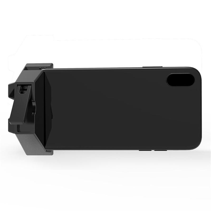 ABS Mini Loud speaker stereo amplifier Phone Holder Mount Bracket Stand For coque smartphone iPhone Samsung black