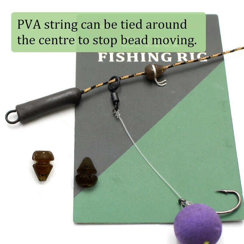 30PCS Carp Tackle Box Chod Beads Helicopter Rigs Beads for Carp Rig Chod Rig Safety System Carp Fishing Tackle Accessories Set