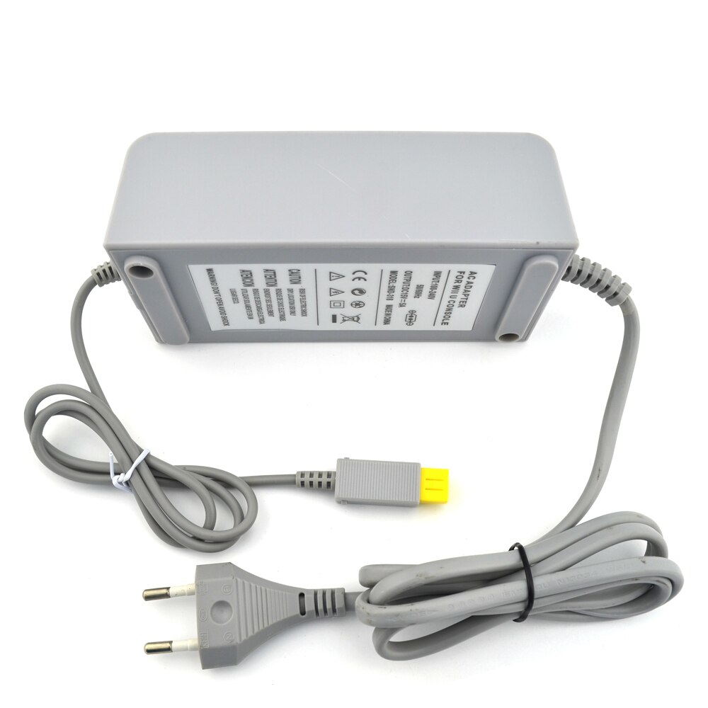 Spina ue 100-240 cavo adattatore per caricabatterie ca per Console di gioco Wii U/Gamepad/Pad host