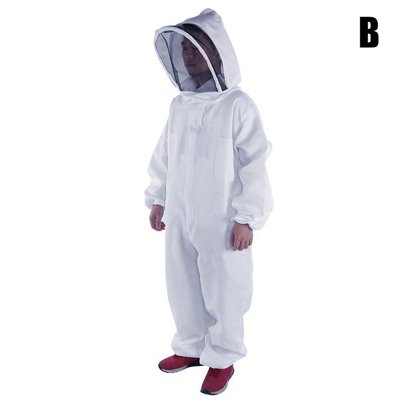 Combinaison de protection anti-abeilles épaisse pour apiculteur, combinaison de sécurité intégrale,  i88 #1 pièces: Coton / L