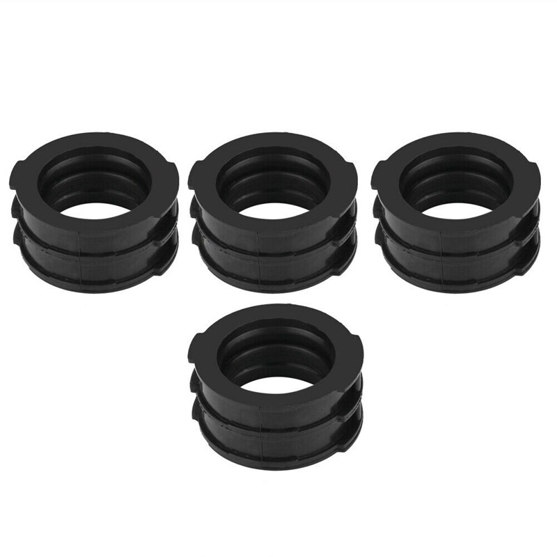 4 Uds arranque de colector de admisión de carburador adaptador de articulación de interfaz para Yamaha VMAX 1200 VMX1200 1985-2007