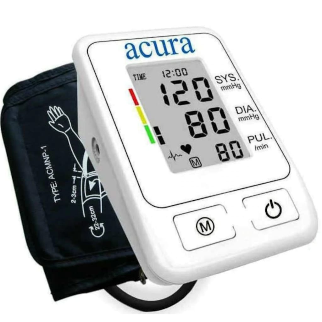 Acura AC-9080 Fully-Automatic Sphygmomanometer 99 Memory