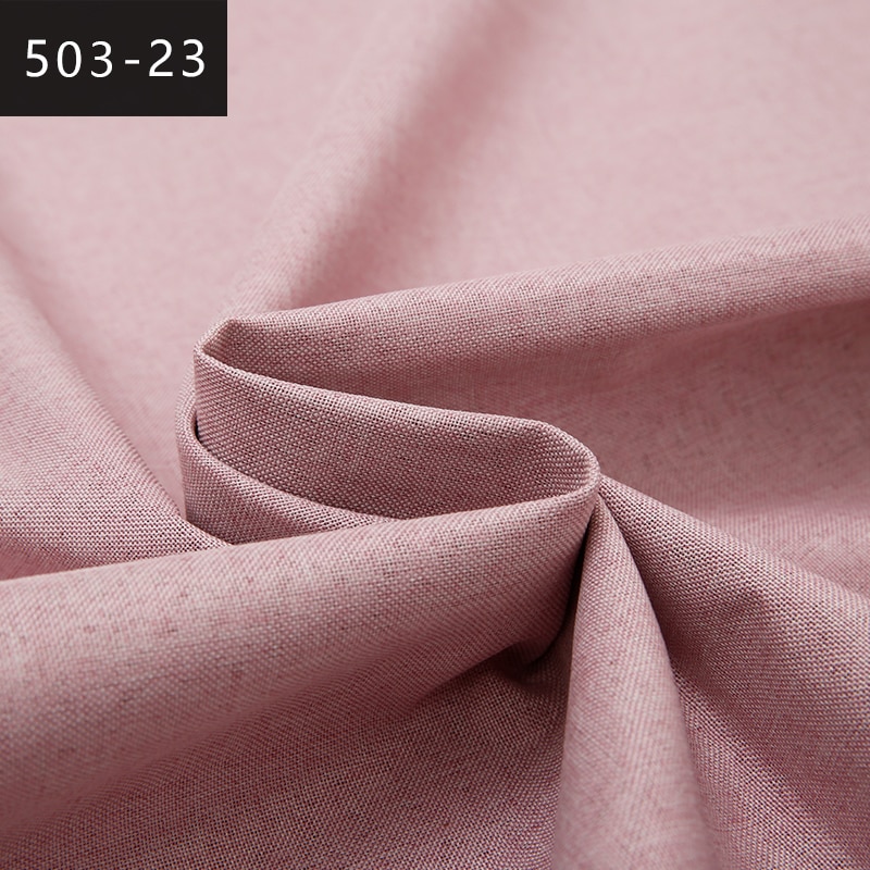 Fabric for sofa Linen fabric material polyester upholstery fabric for table DIY and sewing