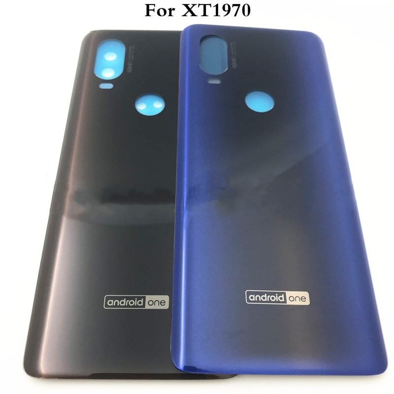 Glass Battery Door Back Cover Housing Case For Motorola One Vision P50 XT1970 Battery Cover For Moto One Vision Battery Cover