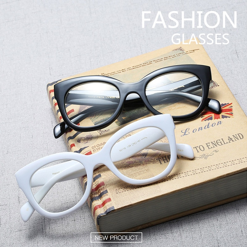 Thick Rim Frame Optical Eyeglasses Full Rim Women Prescription Glasses Frame Female Colorful Spectacles Brand