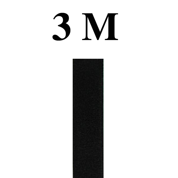 Cable Organizer Bobbin Winder Magic Wire Ties Cable Management Marker Holder tape Lead Straps For Computer: 3M-Black