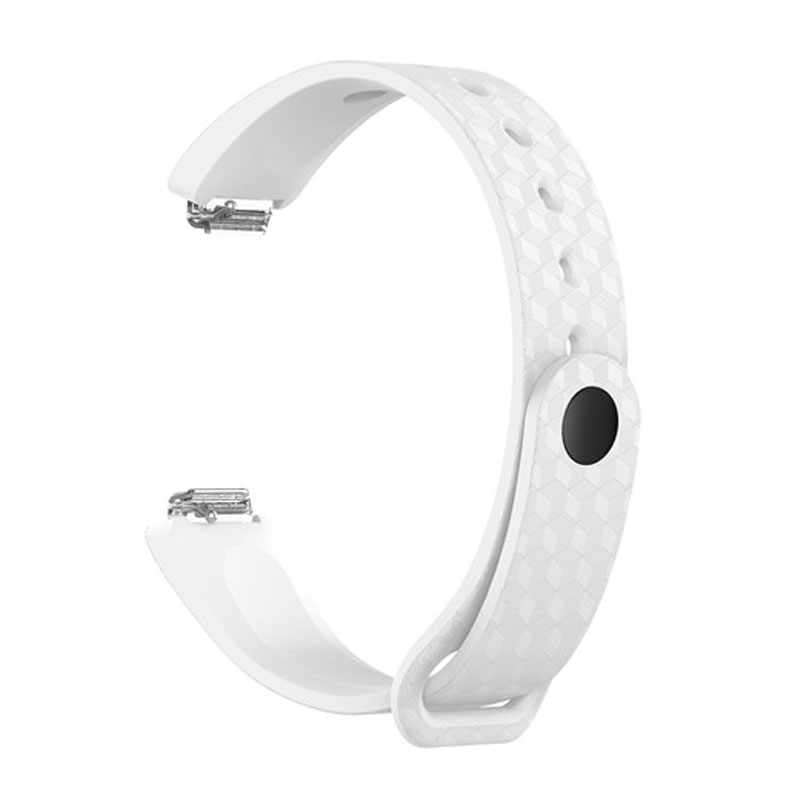 Silikonowy pasek do zegarka dla Fitbit inspirować inspirować HR Ace2 śledzenie aktywności opaska na nadgarstek bransoletka inteligentny zegarek na rękę opaska akcesoria: white / S
