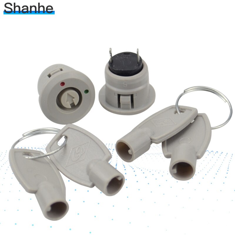 12mm key switch 1.0.5A 250V /1A 125VAC