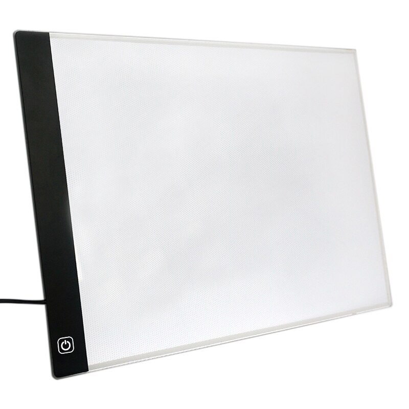 Led Lighted Drawing Board Ultra A4 Drawing Table Tablet Light Pad Sketch Book Blank Canvas For Painting Acrylic Watercolor Paint
