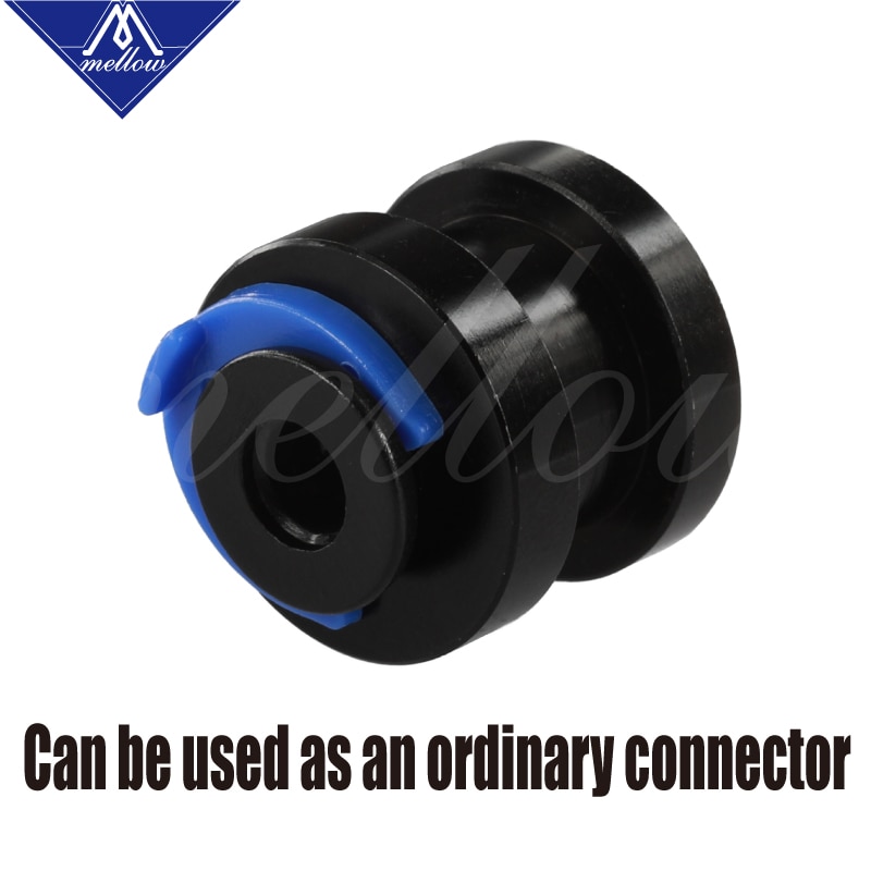 Mellow NF-Crazy Groove Mount Adapter For BMG Extruder For BMG Extruder 1.75MM Mosquito All Metal Adapter for Mosquito Hotend