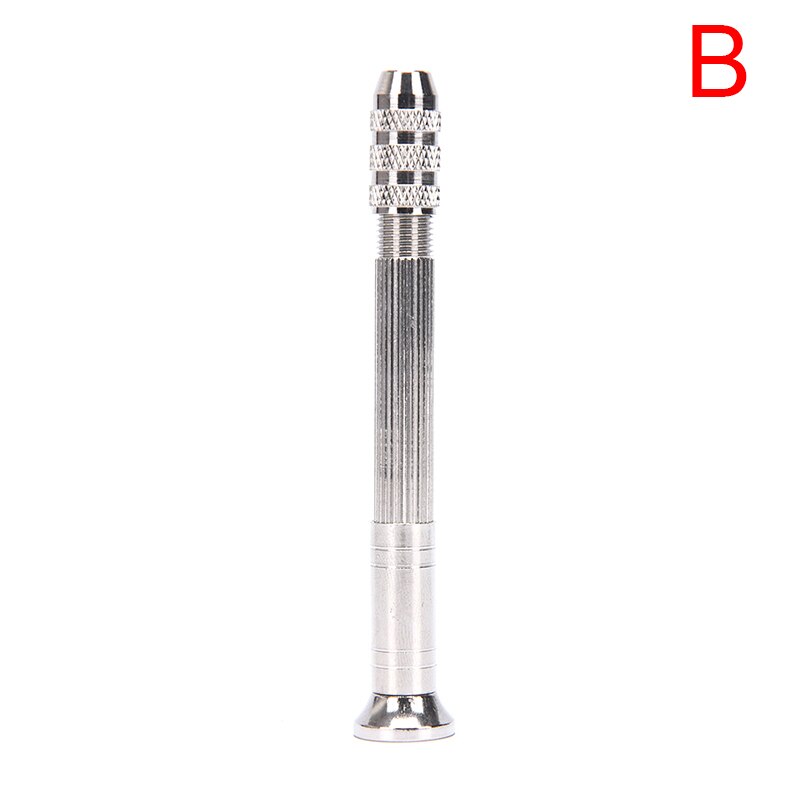 1 Set Metal Good Hand Drill Equipments Resin Mold Tools And Handmade Jewelry Tool With 0.8mm-3.0mm Drill Screw: B