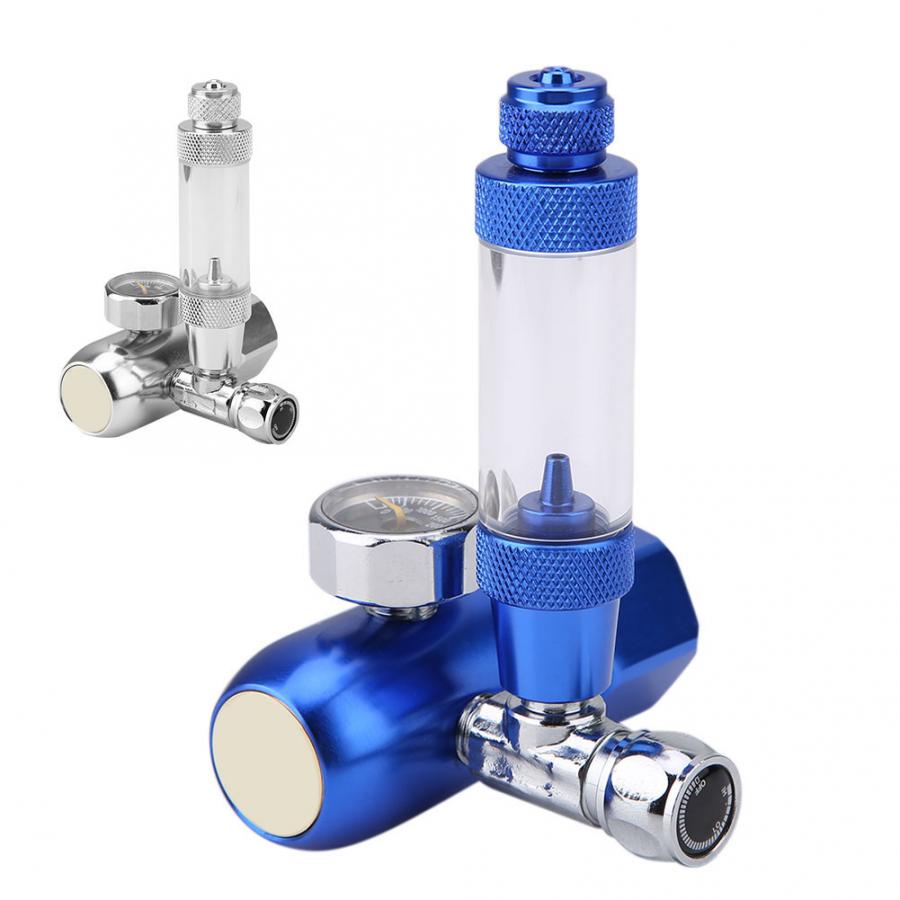 Aquarium CO2 Pressure Regulator Check Valve Gauge Bubble Counter Mini Valve Aquarium Carbon Dioxide