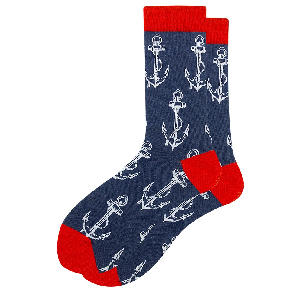 Chaussettes de pour hommes, motif de Cactus, de bière, Hip Hop, Cool, pour femme, hiver, épais, Long Skate, drôle, robe de mariée: CN36004-9