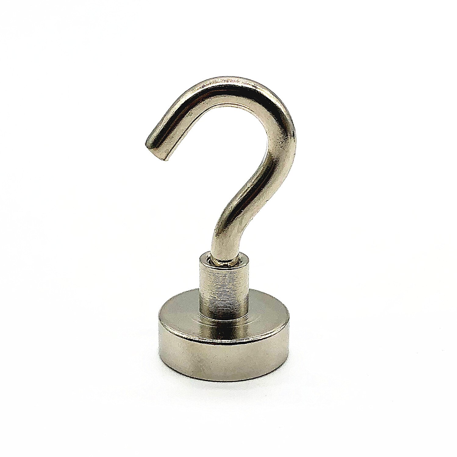 Ptsnet super sterk neodym magnet magnetisk krok henger nøkkel frakk kopp henger henger for hjemmelagring 16mm diameter 5kg strøm