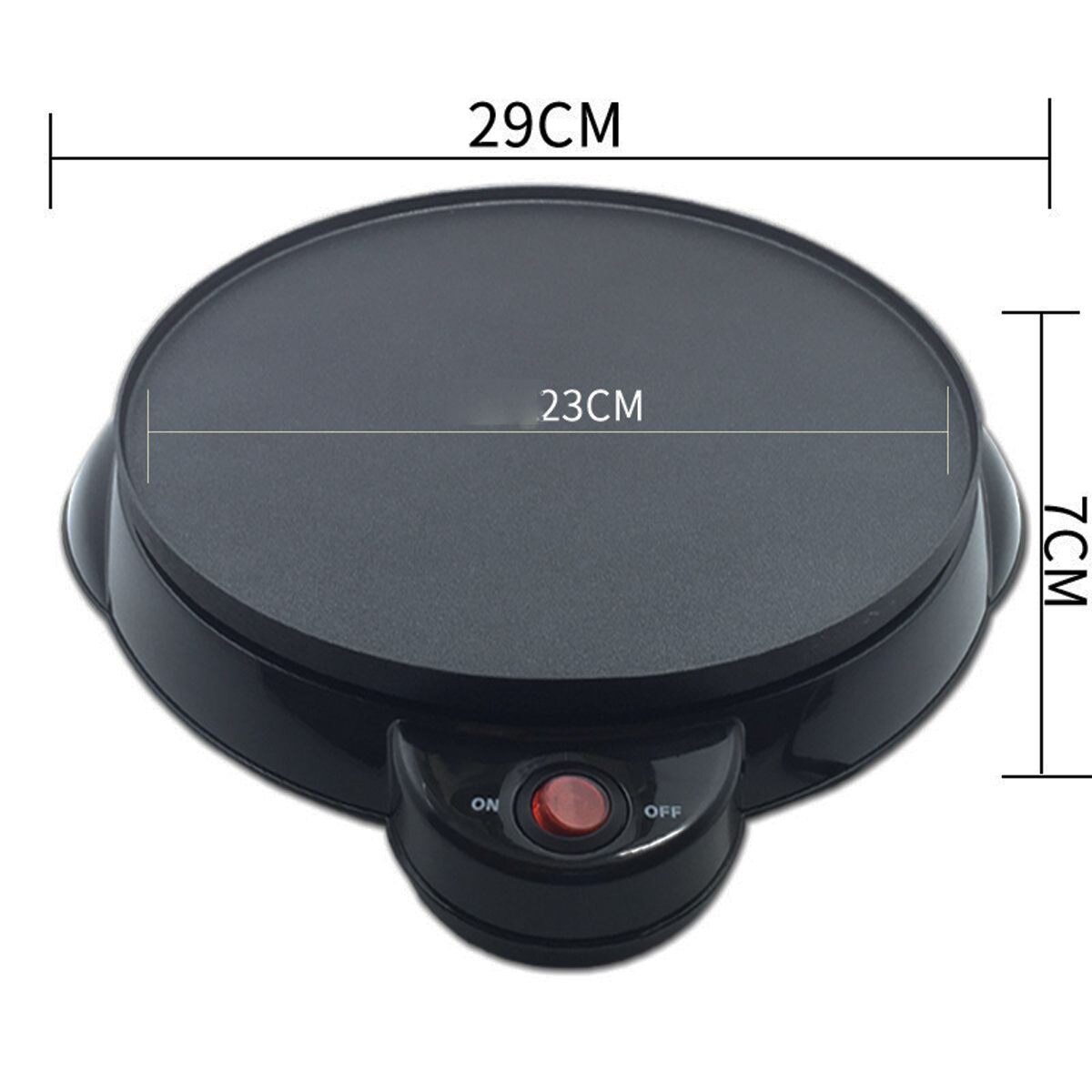 650W Electric Pancake Crepe Maker DIY Egg Roll Machine Non Stick Pancake Baking Pan Chinese Crepe Roll Machine Kitchen Bakeware