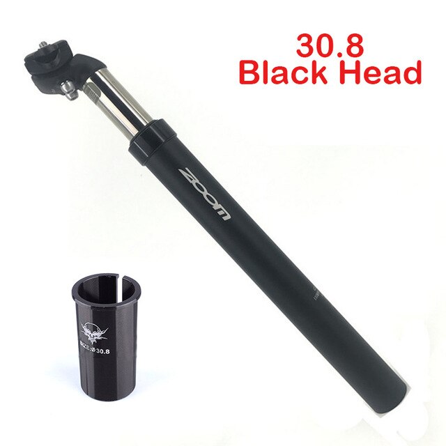 ZOOM Suspension Bicycle SeatPost 27.2x350mm 31.6x350mm MTB Seat Post Aluminium Bike Shock Absorption Damping Seat Tube