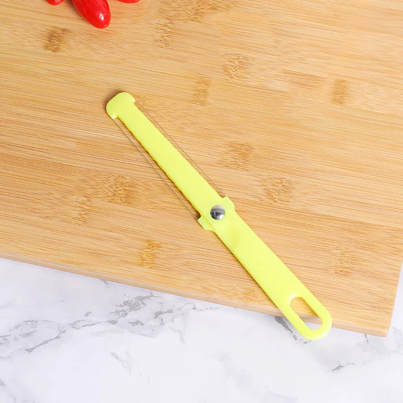 1Pcs Butter Cutter Cheese Slicer Cooking Tools Pizza Peeler Baking Accessories Wired Cheese Knife Kitchen Gadget: Dark Khaki