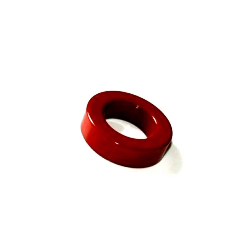 T200-2 High Frequency Of Carbonyl iron Powder Core Magnetic iron Core Magnetic Ferrite Ring Red Gray Size 50.8 * 31.8 * 14