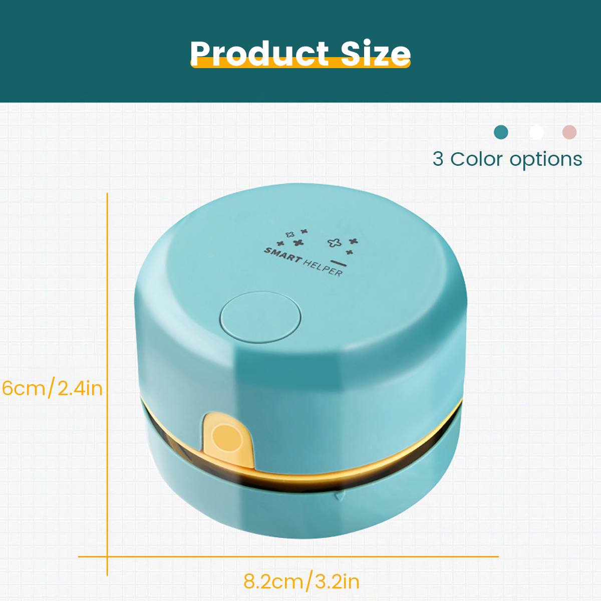 Desk Portable Desktop Cleaner Mini Desk Vacuum Cleaner With Battery For School Classroom School Office keyboard