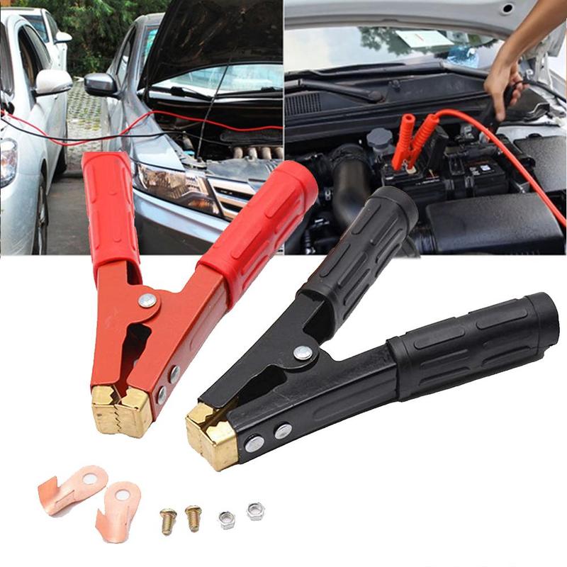 Zipper Alligator Clip Battery Clip Pure Copper Alligator Battery Connector Clip Clip Plastic Charging R0B4