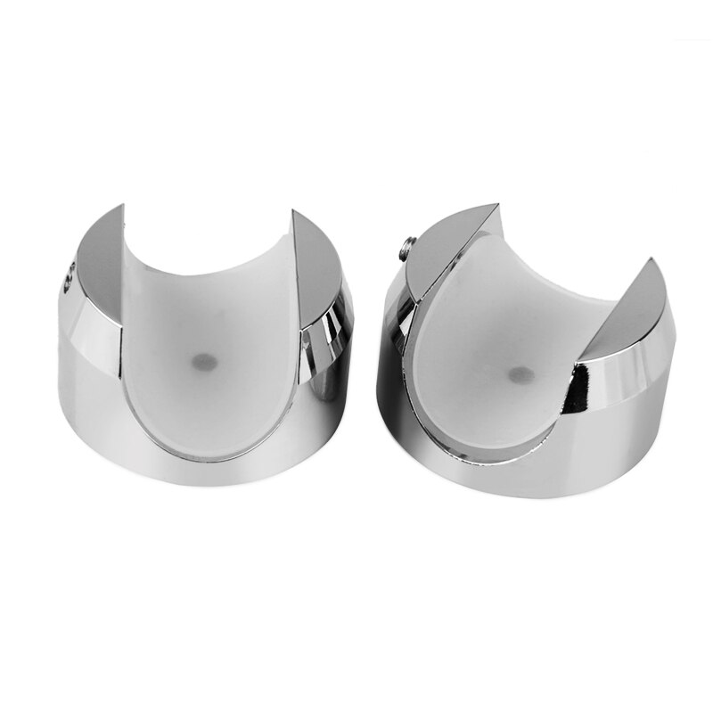Universal 7/8 &quot; vandtæt krom motorcykel styr montering quartz ur ur aluminium lysende ur moto tilbehør
